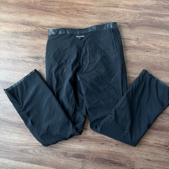 Head of State Black Genuine Leather Motorcycle lyabo Pants 34 - Picture 16 of 16